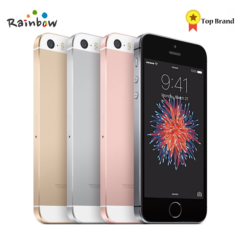 Original Unlocked Apple iPhone SE Fingerprint Dual-core 4G LTE Smartphone Sealed 2GB RAM 16/64GB ROM Touch ID Mobile Phone