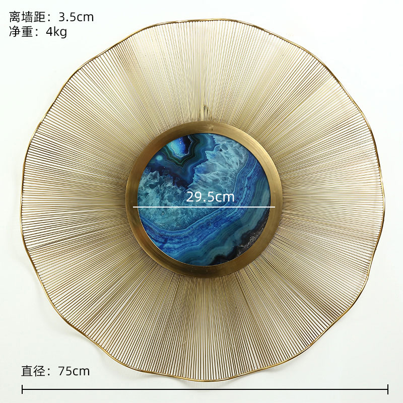 YY Light  Sunflower Wall Decoration Pendant Living Room Wall Hangings Ornaments