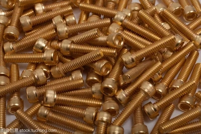 Gold Plated Screws Round Head