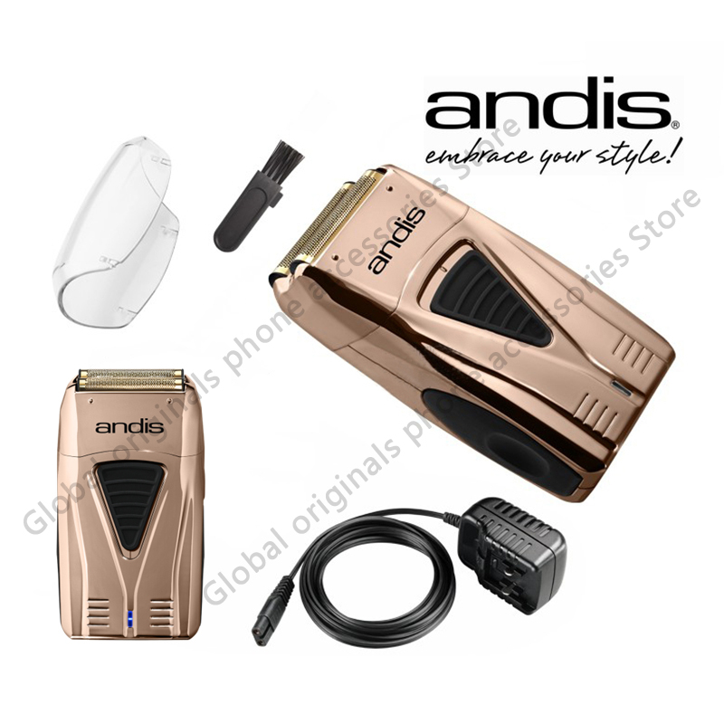 Original Andis 17225 Profoil Lithium Copper TS-1 Titanium Foil Shaver ANDIS Gold Razor for men razor bald hair clipper