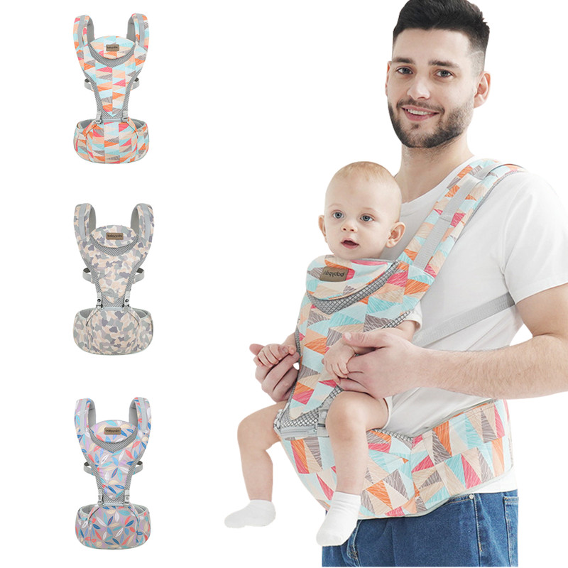 Baby Carrier Backpack， Newborn to Toddler 6-in-1 Ergonomic Kangaroo Wrap Sling Travel Bag From 0-36 Months Baby Accessories