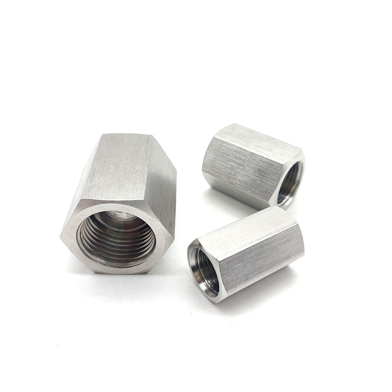 304 Stainless steel Female thread Fitting 1/8" 1/4" 3/8" 1/2" 3/4" 1" Female Coupling Adapte Pipe Fittings Hex Bushing