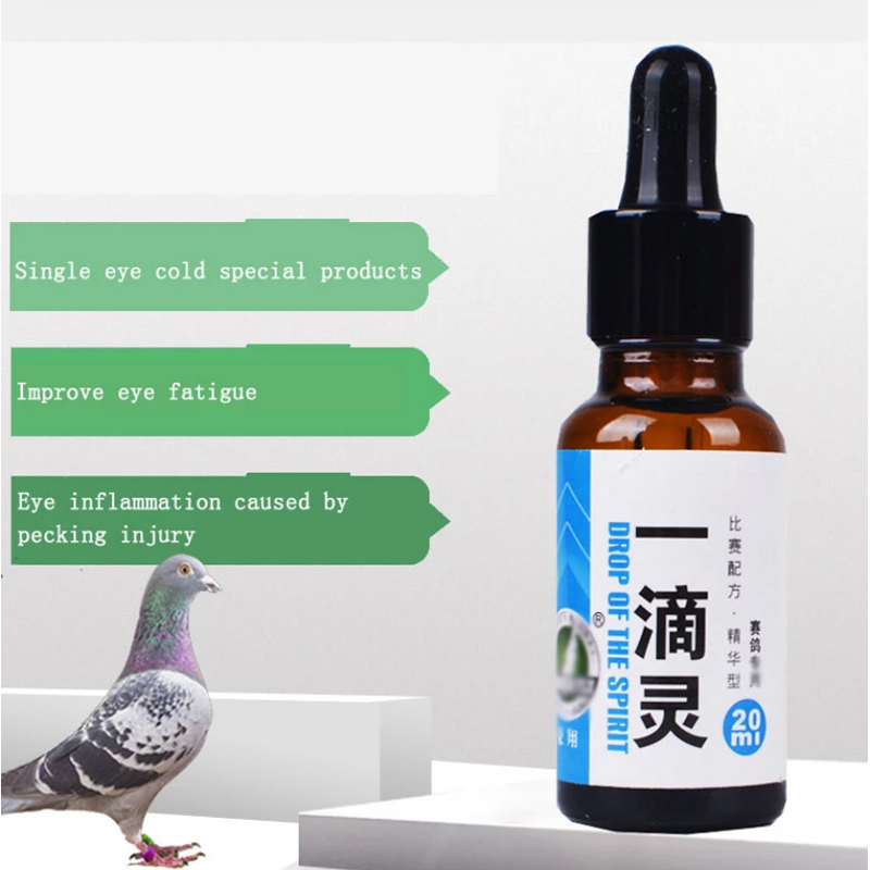 Pigeon carrier pigeon eye drops 20ml single eye cold， tears， swelling， conjunctivitis， sneezing