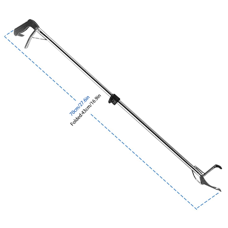 Professional Stainless Steel Snake Tong Reptile Grabber Rattle Snake Catcher