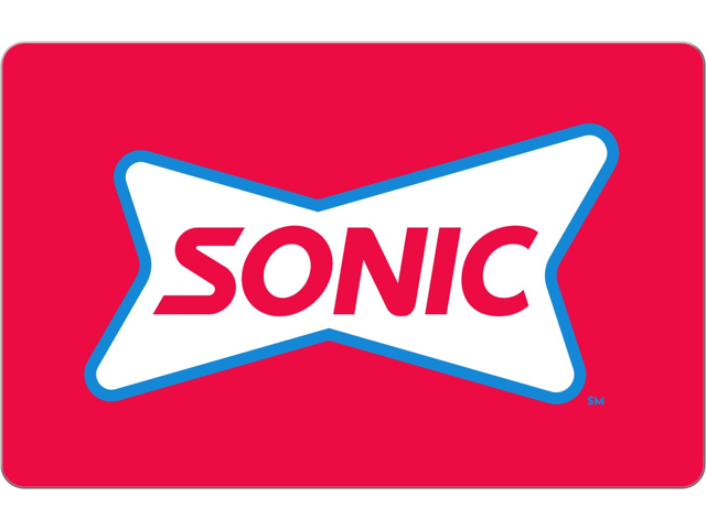 Sonic $5 Gift Card  (Email Delivery)