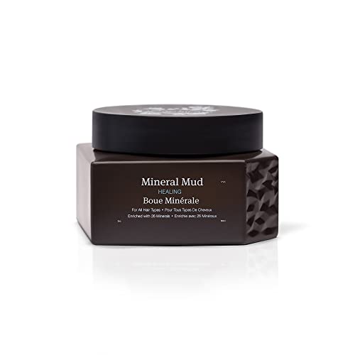 Saphira Mineral Mud Hair Mask, Deep Healing Hair Treatment for Dry, Damaged, Bleached, Color-Treated Hair and Scalp, Sulfate-Free, Paraben-Free, Repairs, Hydrates and Adds Shine