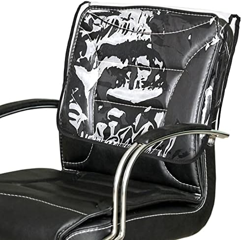 Noverlife Chair Back Cover, Beauty Salon Chair Protective Cover, Square Hairdressing Chair Back Covers, Prevents Damage to Spa/Salon Chair, Barber Hair Salon Chair Cover, Fits Most Salon Chairs