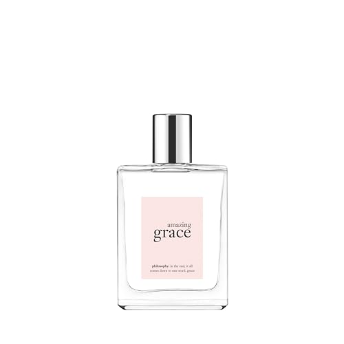 philosophy amazing grace eau de toilette - clean & floral women's perfume - with notes of bergamot, muguet & musk - luxury perfume for women - long lasting fragrance