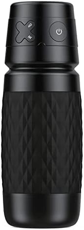 Male Masturbator Sex Toys for Men - Male Sex Toy Penis Pump with 3 Suctions & 4 Vibrations, Mens Sex Toys with 3D Sleeve, Hands Free Masturbators Blowjob Adult Toys, Silicone Shell Male Stroker(Black)