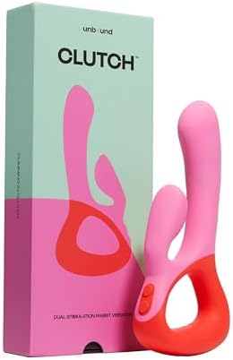 Unbound Rabbit: Dual, Body Safe, Waterproof, Ergonomic, Poppy & Cerise Personal Massager