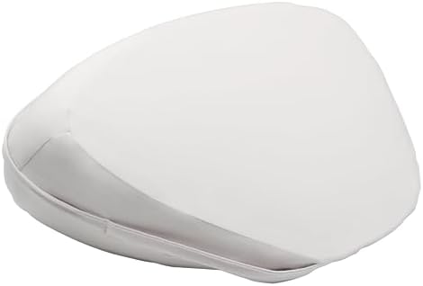 Dame Products Pillo Wedge Pillow - Body Support while Relaxing - Comfortable Position Helper and Bed Wedge Pillow - Removable Washable Cover with Waterproof Lining - Oat Color
