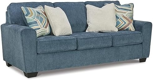 Signature Design by Ashley Cashton Casual Sofa for Living Room, Blue