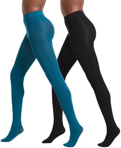 No Nonsense Women's Super Opaque Control Top Tights