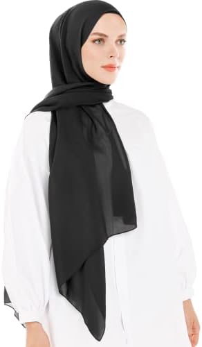 Hijab for Women, Chiffon Hijab Scarf – Hijab Headcarves - Fashion Hijab Scarf for Women – Muslim Hijab Shawl Headscarf