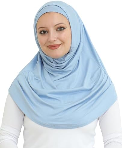 Prien Chic Ready To Wear Hijab For Women, Muslim Long Turban Undercap Set, Instant Scarf, Prayer Clothes For Girls, Abaya