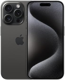 Apple iPhone 15 Pro / 128GB / Black Titanium - MTQM3LL/A (SIM Free)