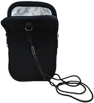 Thermal Phone Bag Thermal Zipper Phone Pouch Smartphone case Black for 6.7 inches Phones