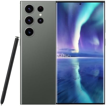 I23 Ultra Unlocked Cell Phone,Long Battery Life 6.82" HD Screen Unlocked Phones,Android13 6+256GB Smartphone with 128G Memory Card,Fingerprint Lock/Face ID/GPS (Green)