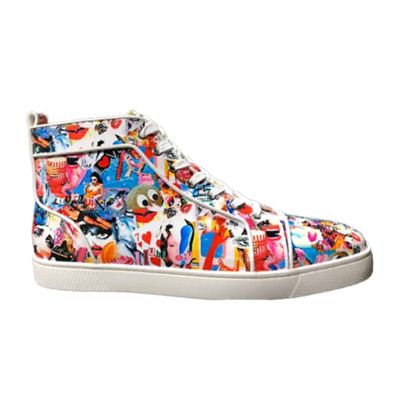 CHRISTIAN LOUBOUTIN HIGH TOP SNEAKER  – CL112