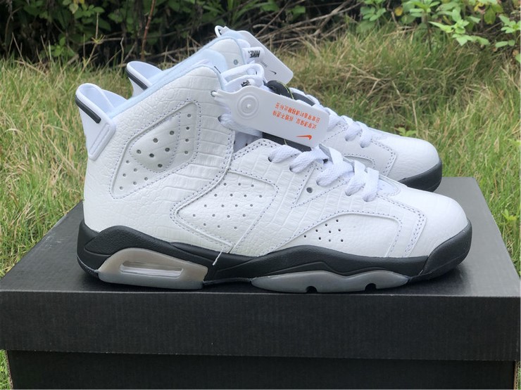 PK GS AIR JORDAN 6 VI RETRO ALLIGATOR