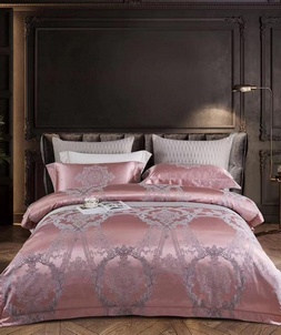 High-end quality hermes home pink bedding set 