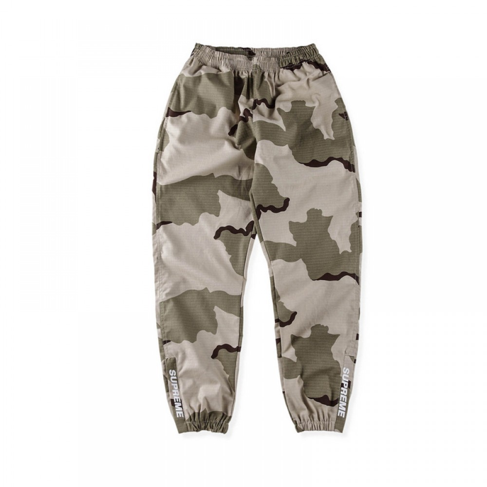 A+ Replica Supreme Warm Up Pant logo Camo Pants